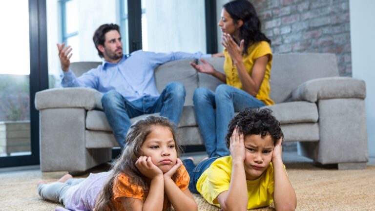 family arguing