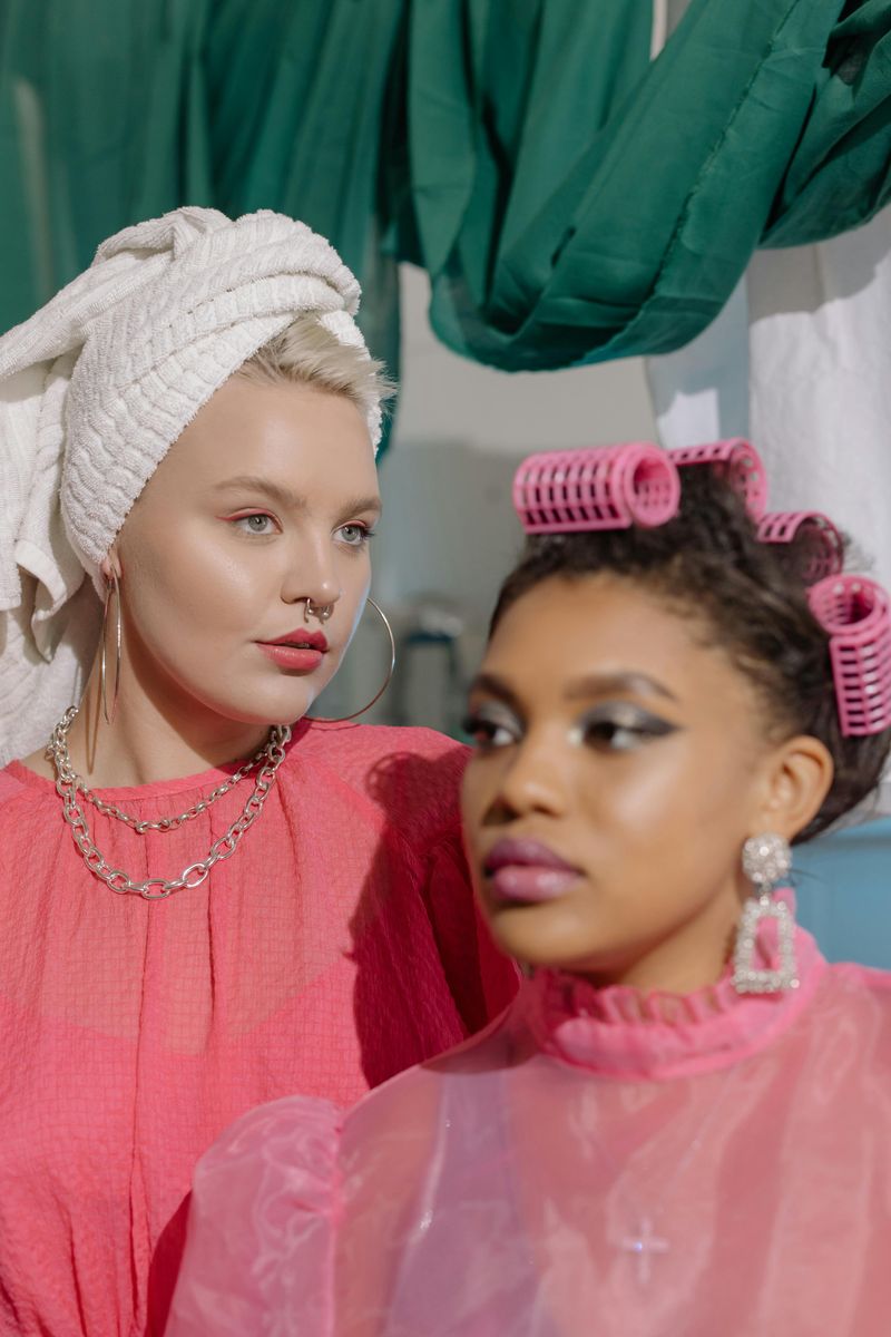Setting Hair With Uncomfortable Overnight Curlers