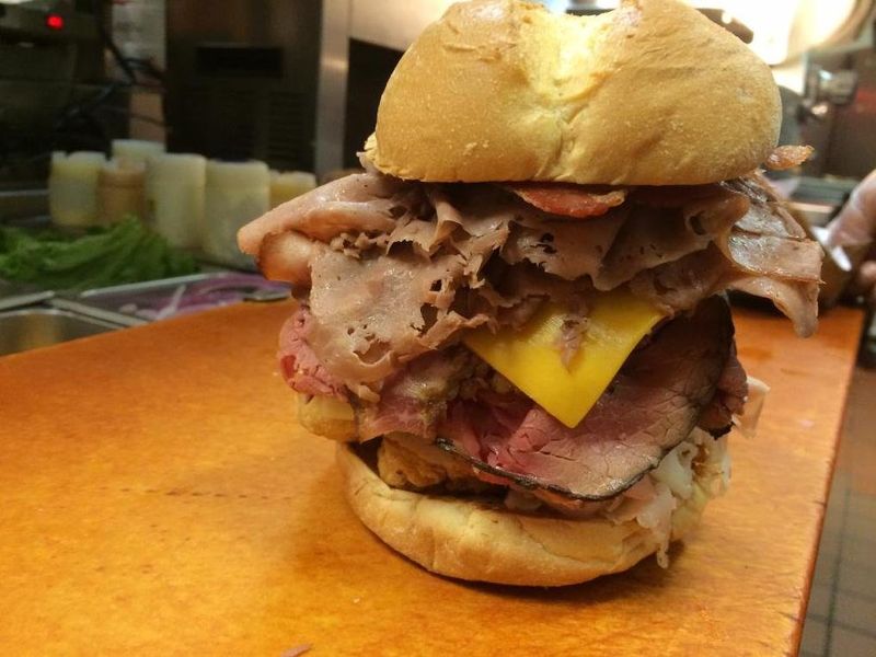 Meat Mountain Sandwich