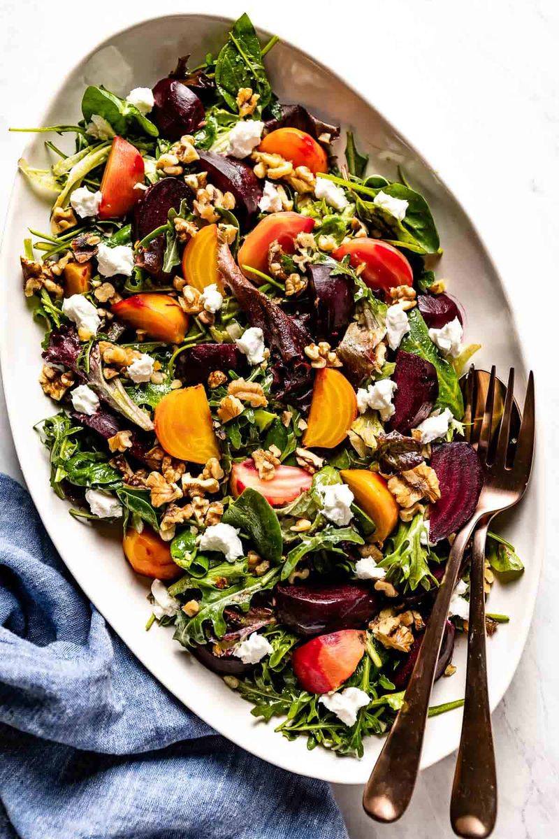Beet Salad with Balsamic Dressing