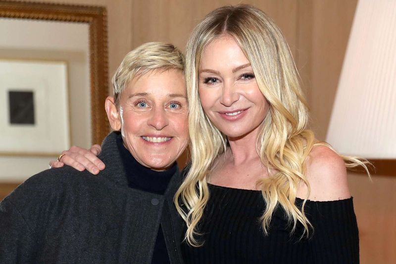 Ellen DeGeneres and Portia de Rossi