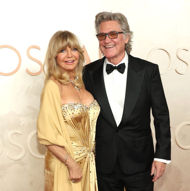 Goldie Hawn and Kurt Russell