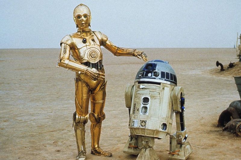 C-3PO in Star Wars: A New Hope