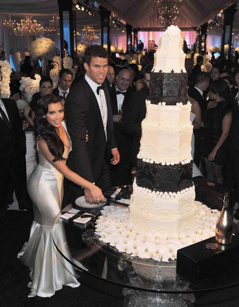 Kim Kardashian and Kris Humphries
