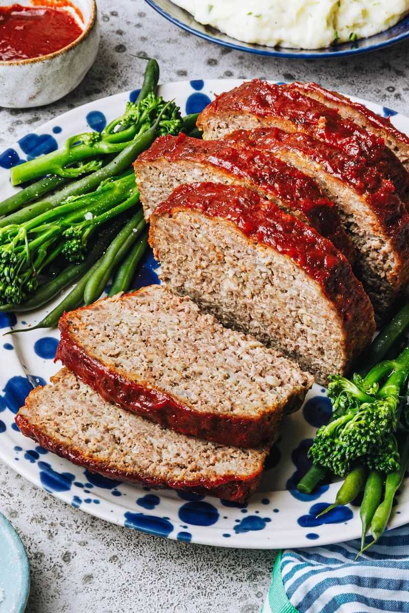 Meatloaf with Ketchup Glaze