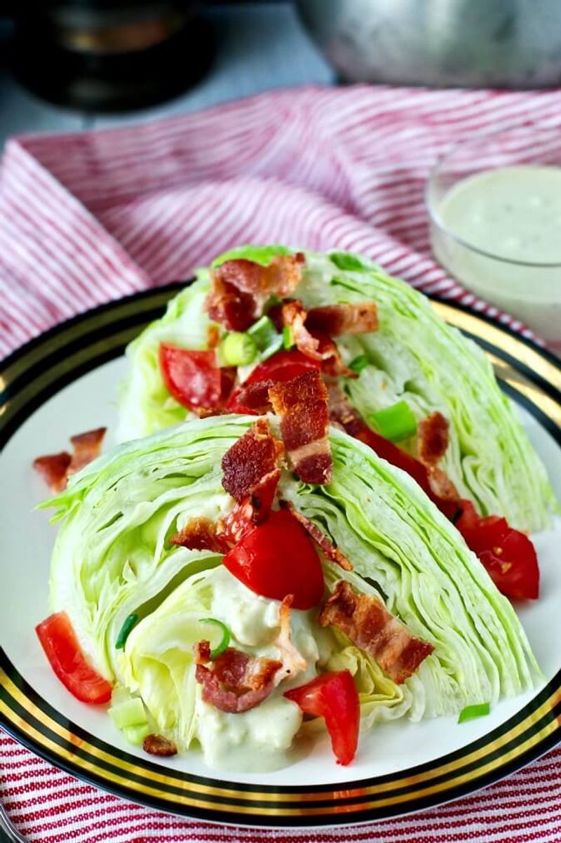 Iceberg Lettuce Wedge Salad