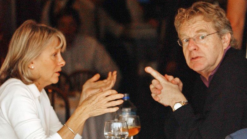 Jerry Springer and Micki Velton