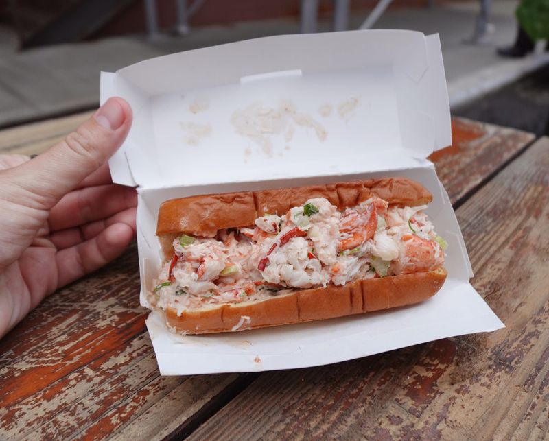 Lobster Rolls Skimping on the Lobster