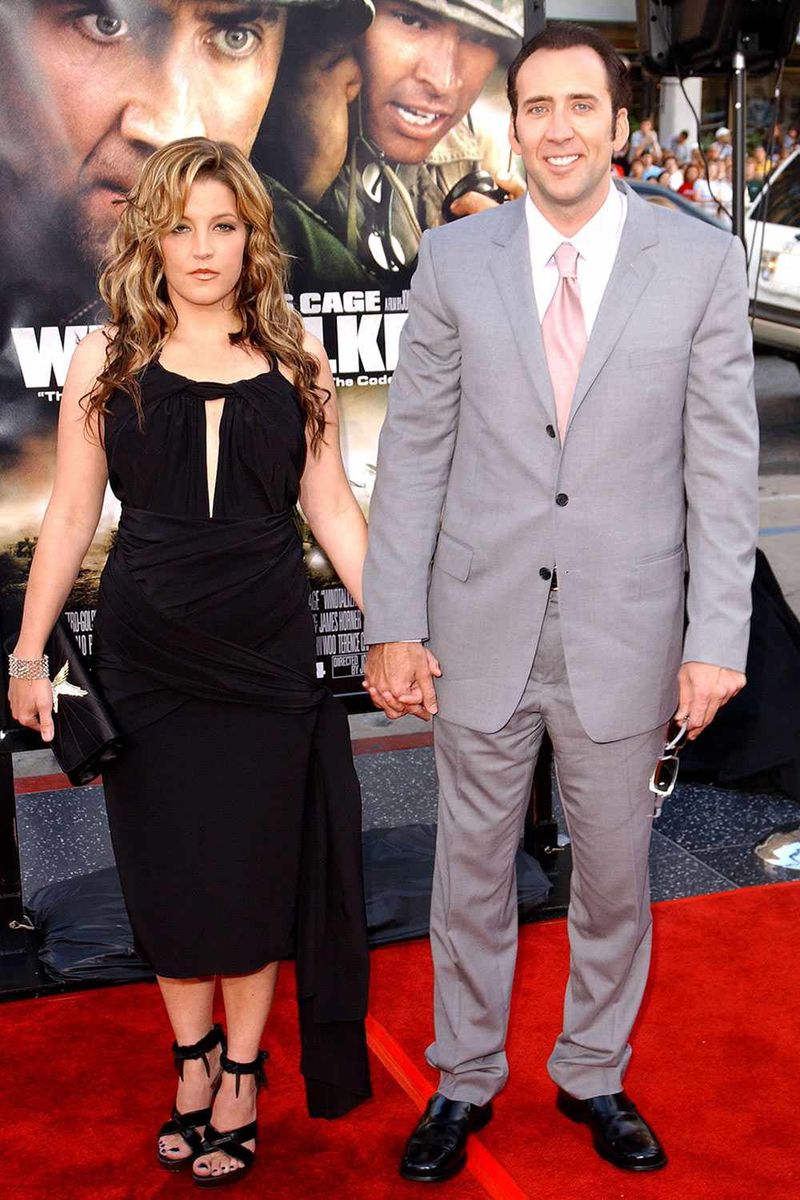 Nicolas Cage and Lisa Marie Presley
