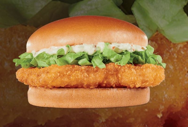 Jack in the Box Fish Sandwich