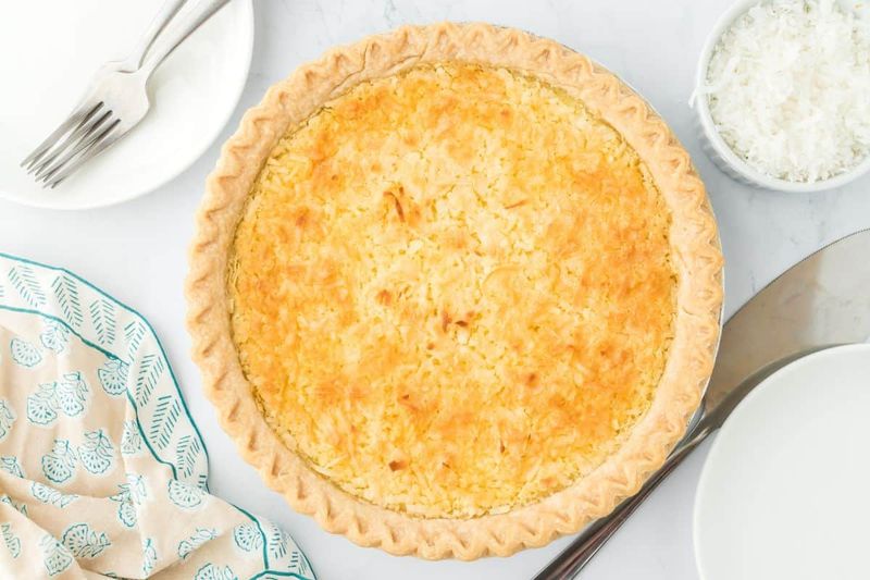 Coconut Custard Pie