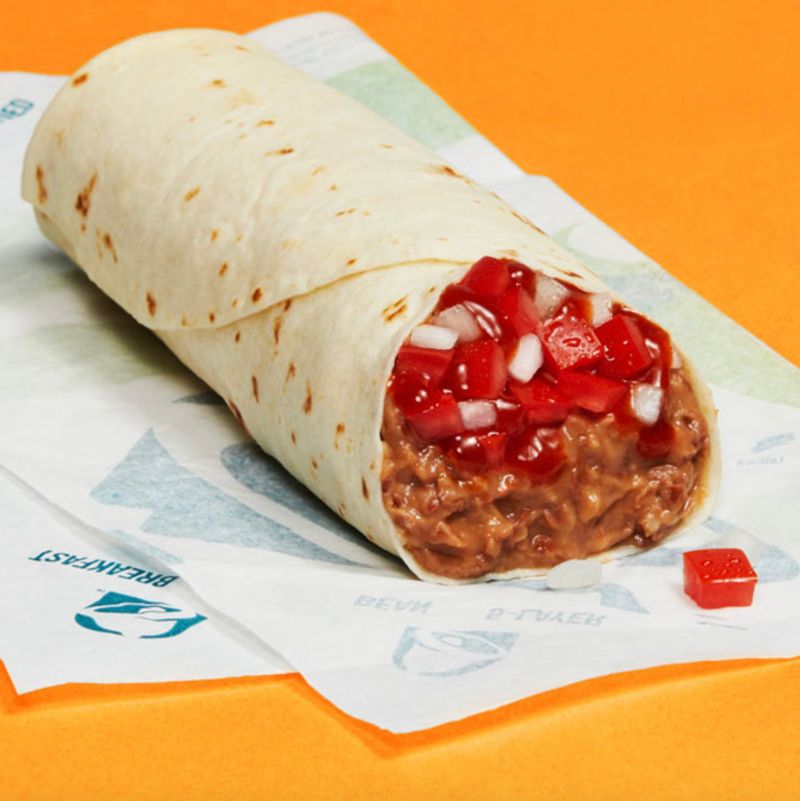 Fresco Bean Burrito with Avocado Ranch Drizzle