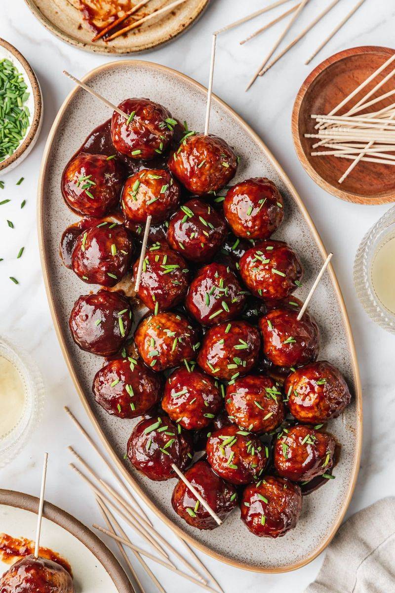 Grape Jelly Meatballs