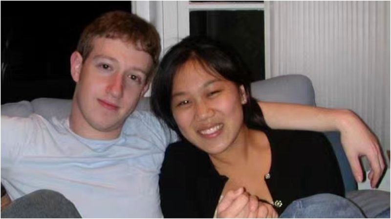 Mark Zuckerberg and Priscilla Chan