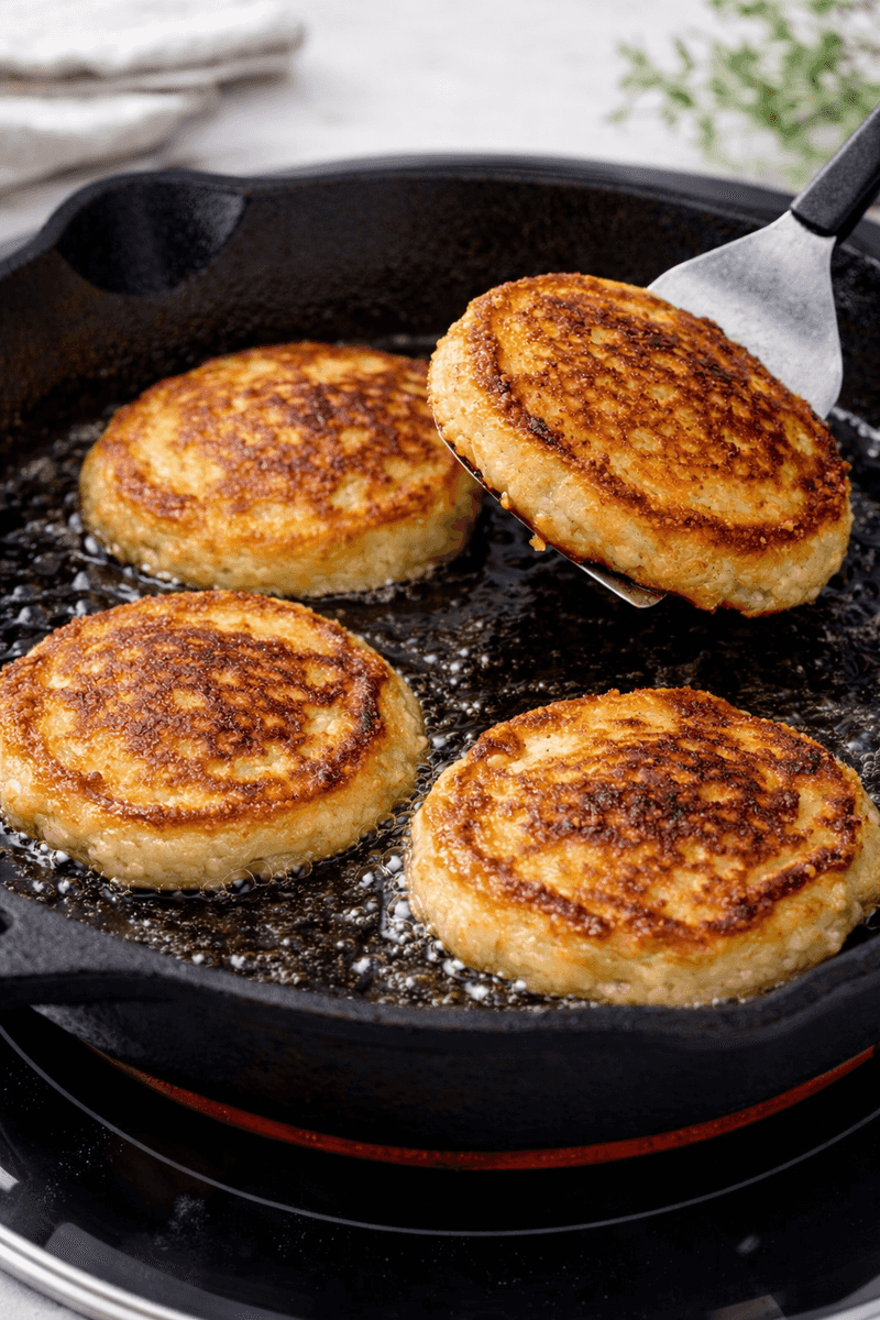 Fried Cornbread (Hoecakes)
