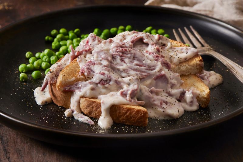 Chipped Beef on Toast