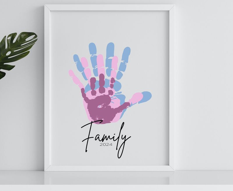Handprint or Fingerprint Art