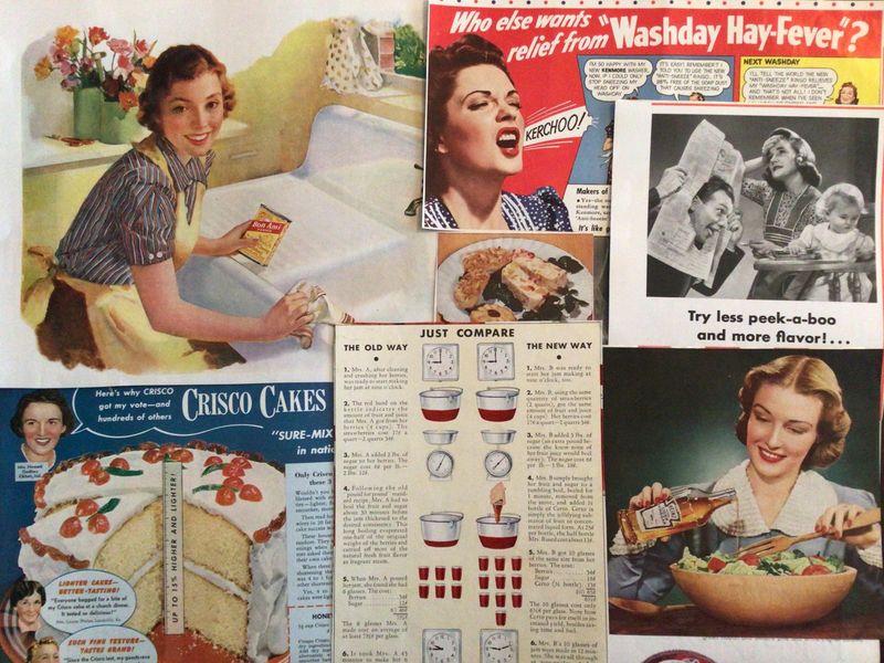 Crisco Cooking Ads Reinforcing Gender Roles
