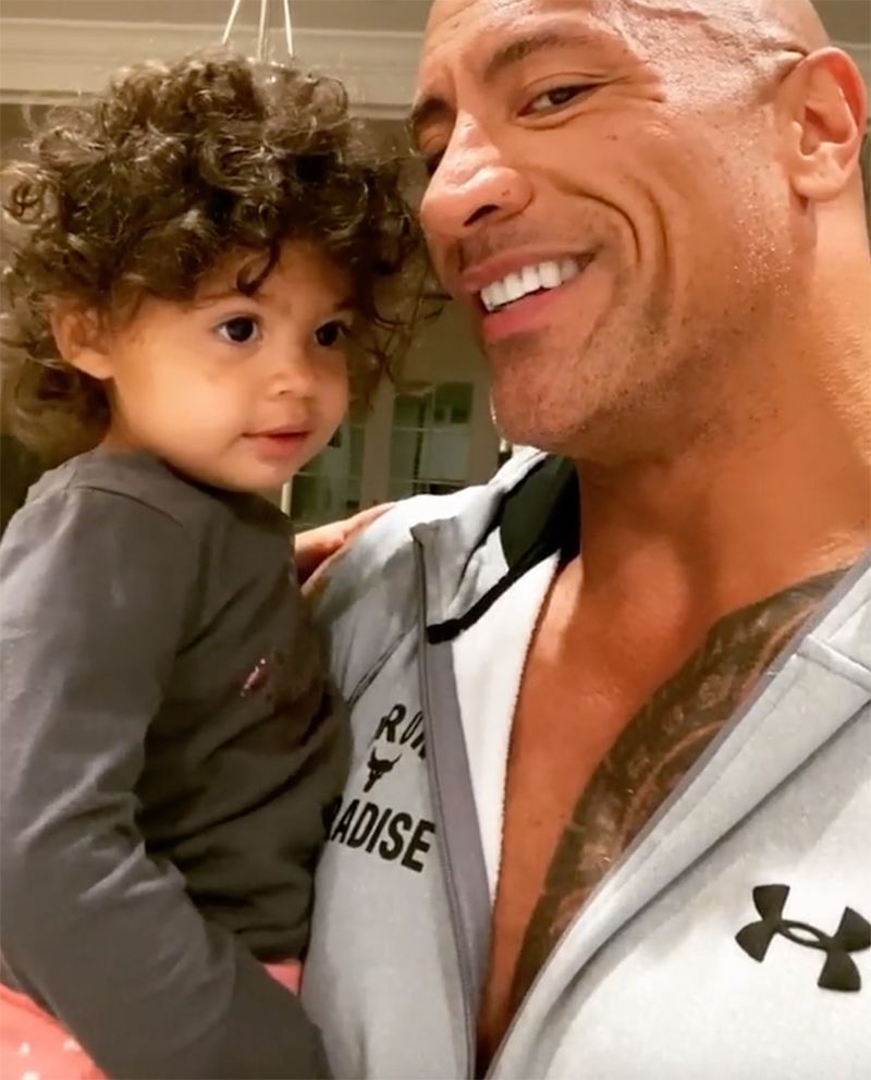 Dwayne Johnson – Daughter Tiana