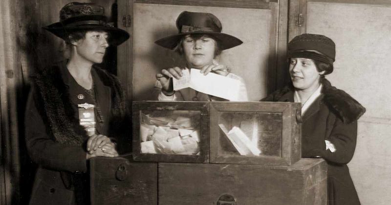 Women Voting for the First Time in 1920