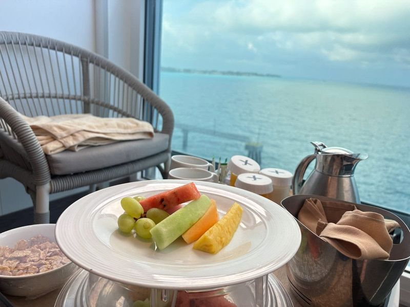 Enjoy Breakfast on Your Balcony