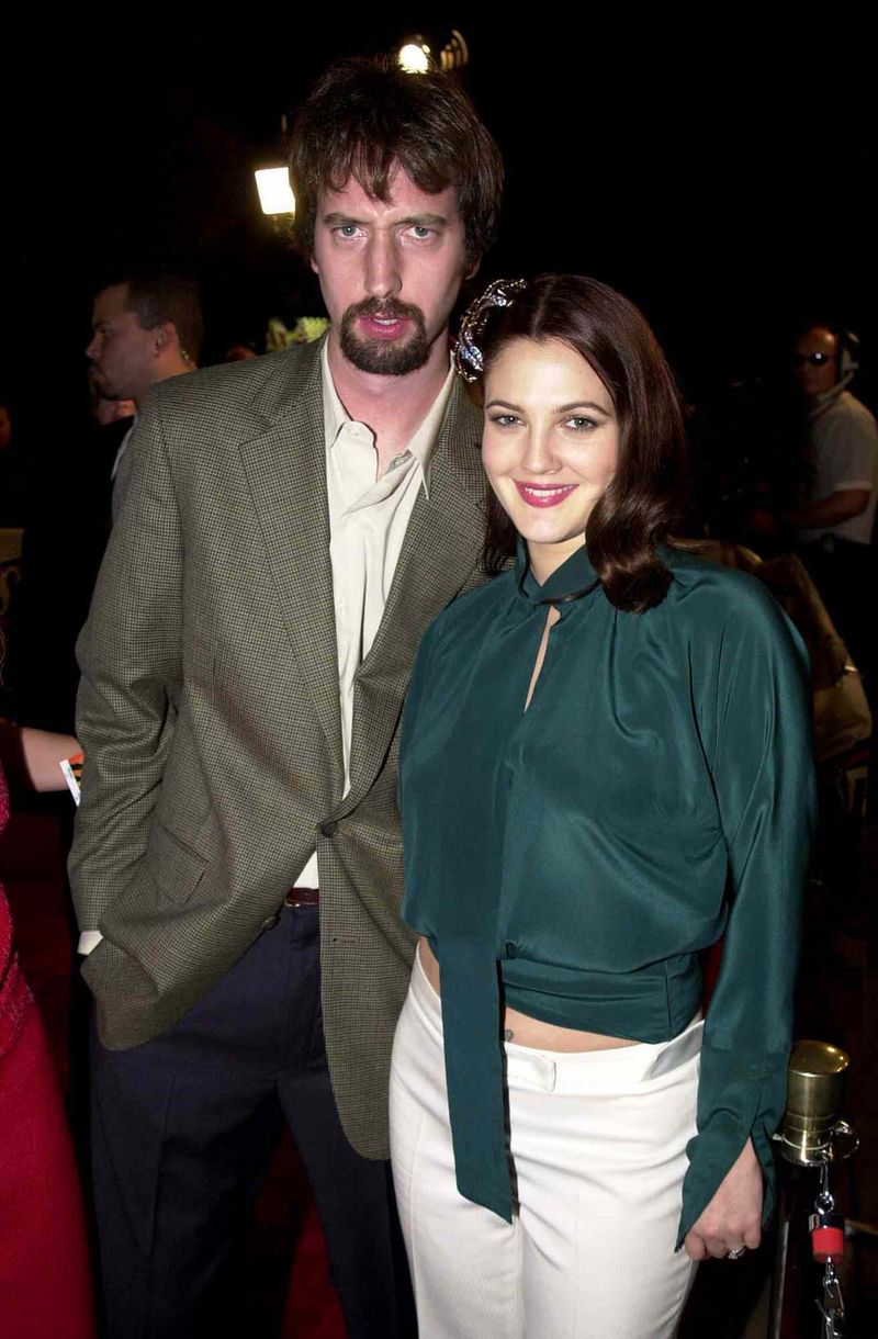 Drew Barrymore and Tom Green