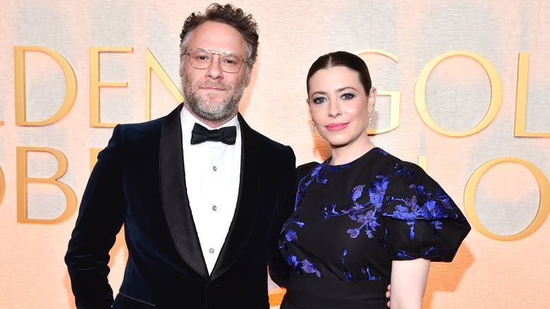 Seth Rogen and Lauren Miller