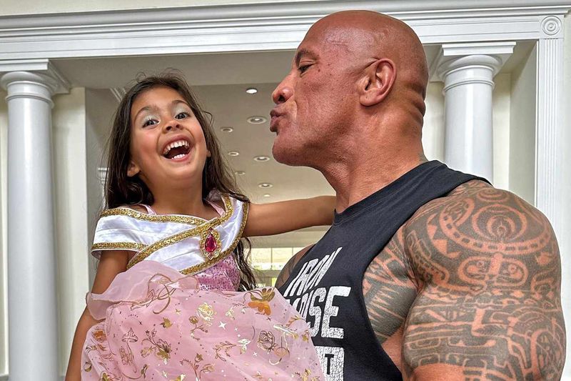 Dwayne Johnson – Daughter Jasmine