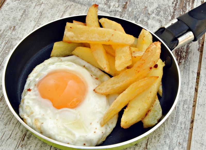 Egg and Chips