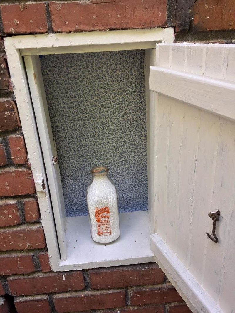 Milk Delivery Doors
