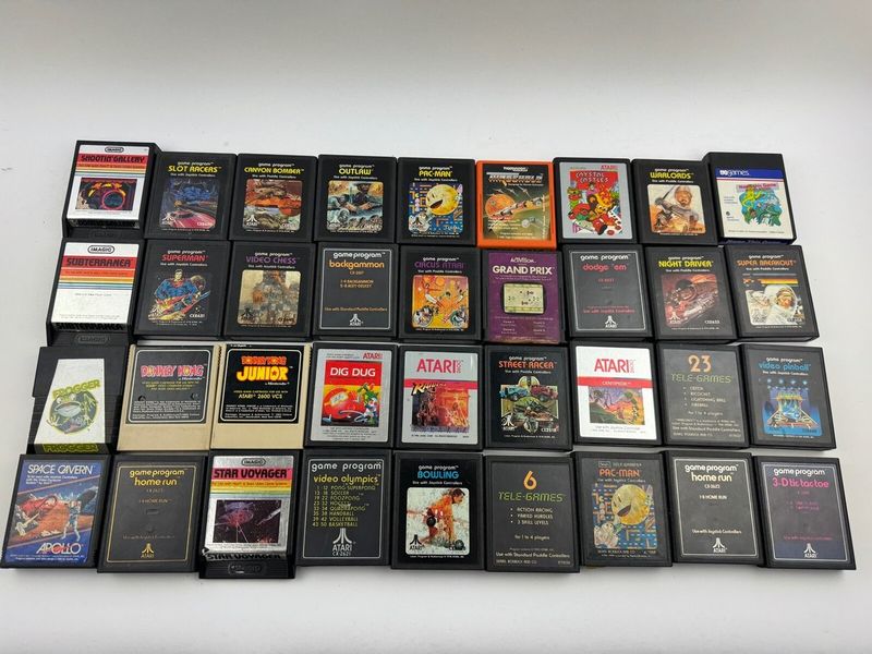 Atari 2600 Game Cartridges
