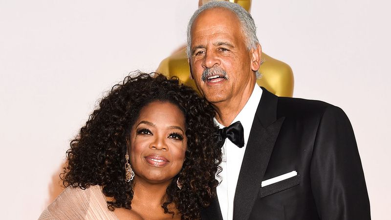 Oprah Winfrey and Stedman Graham