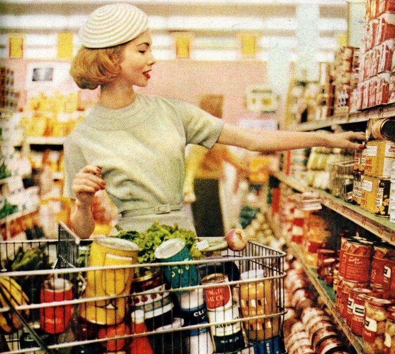 Elegantly Dressed Shoppers of the 1960s