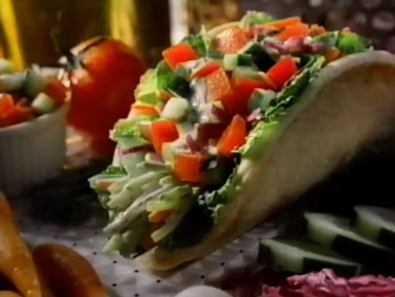 Wendy's Garden Veggie Pita