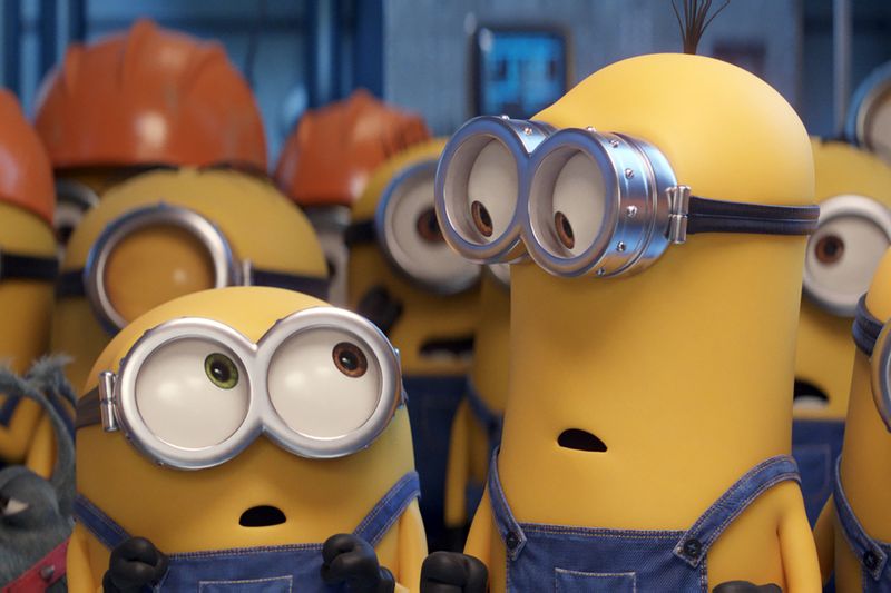 The Minions in Despicable Me