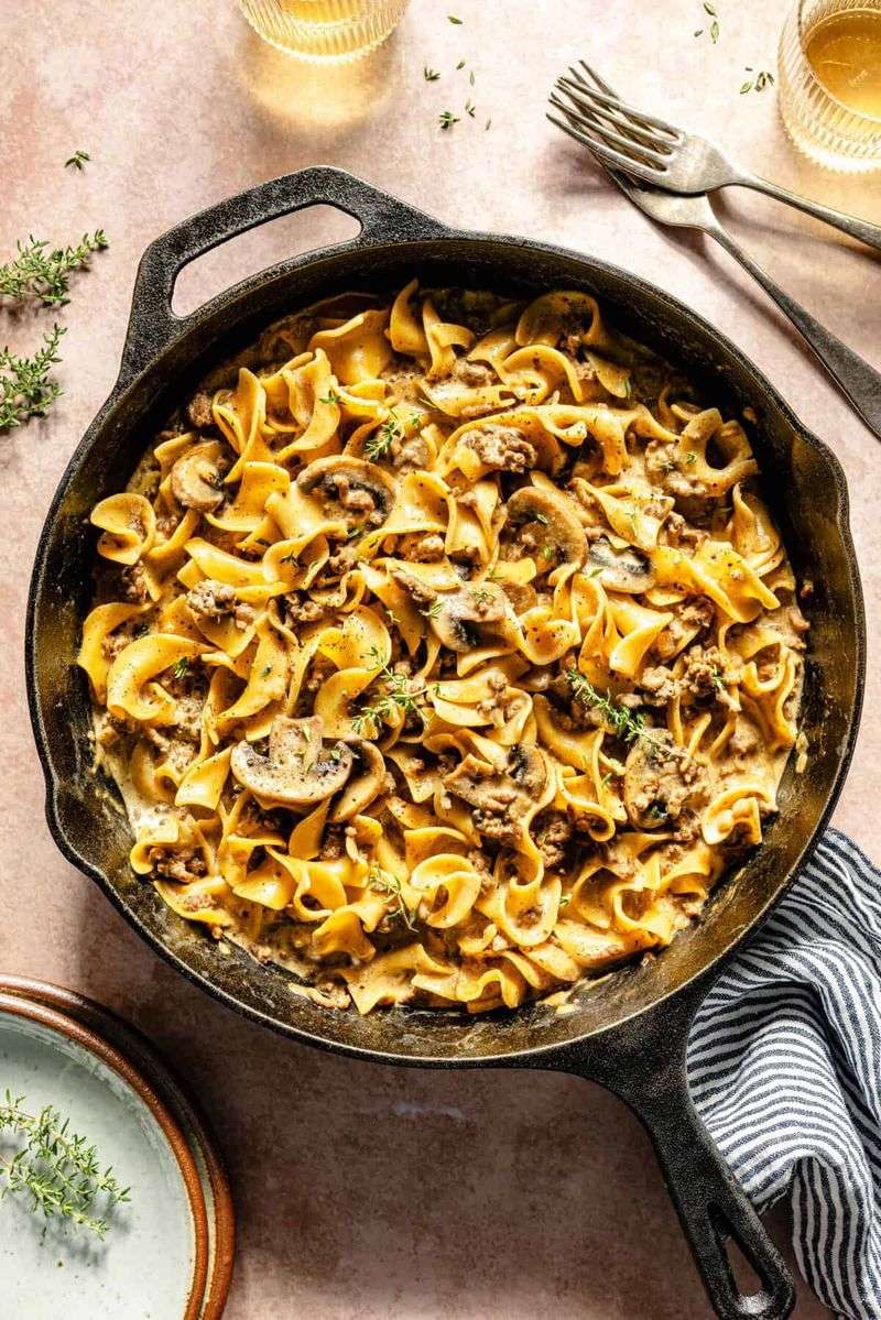 Beef Stroganoff