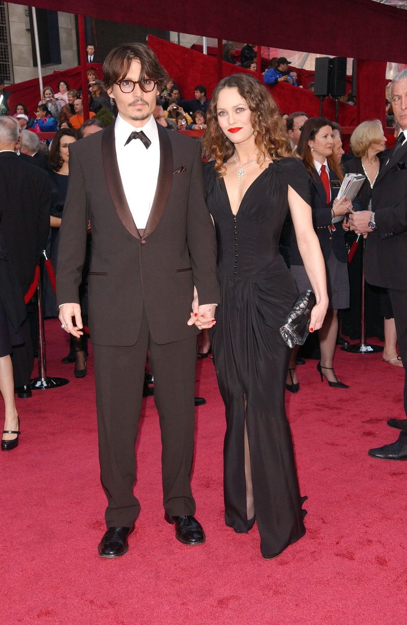 Johnny Depp and Vanessa Paradis