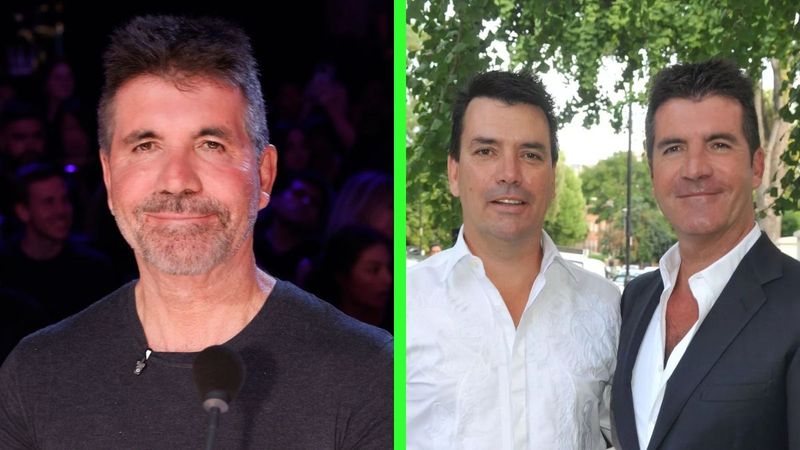 Simon Cowell and Nicholas Cowell