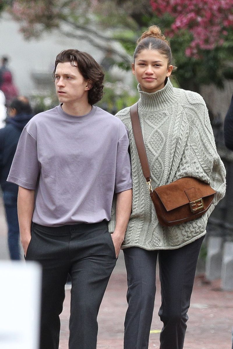 Zendaya and Tom Holland