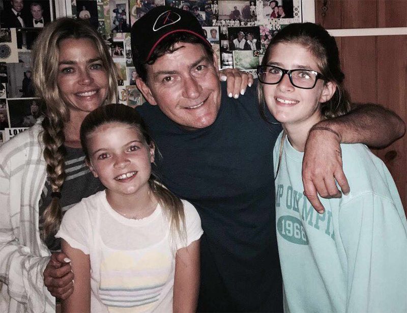 Denise Richards and Charlie Sheen
