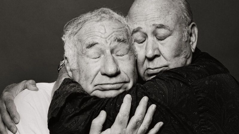 Mel Brooks and Carl Reiner