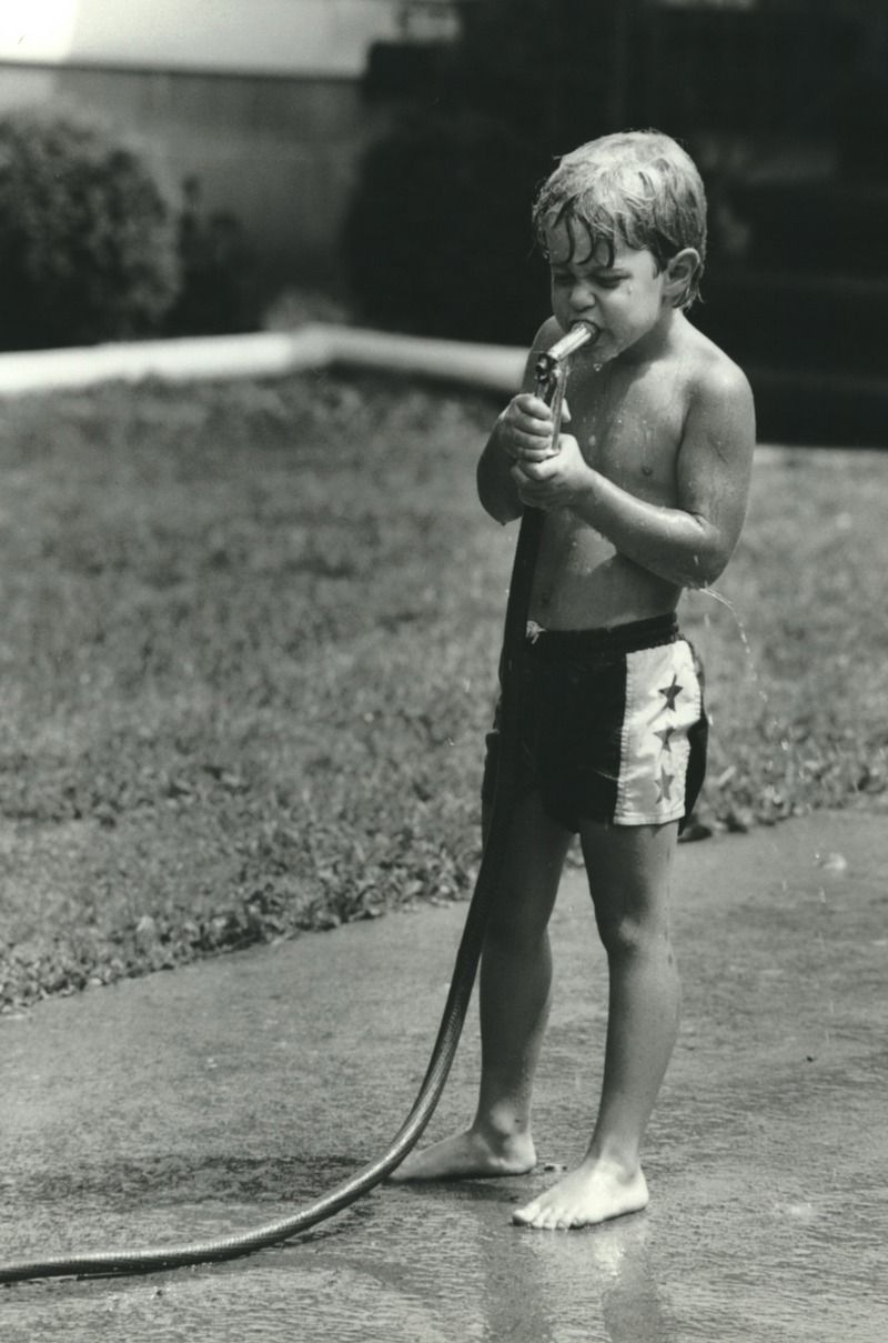 Drinking Straight from the Garden Hose