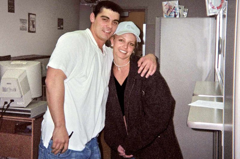 Britney Spears and Jason Alexander