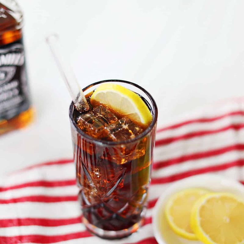 Rum, Scotch, and Coca-Cola Cocktail