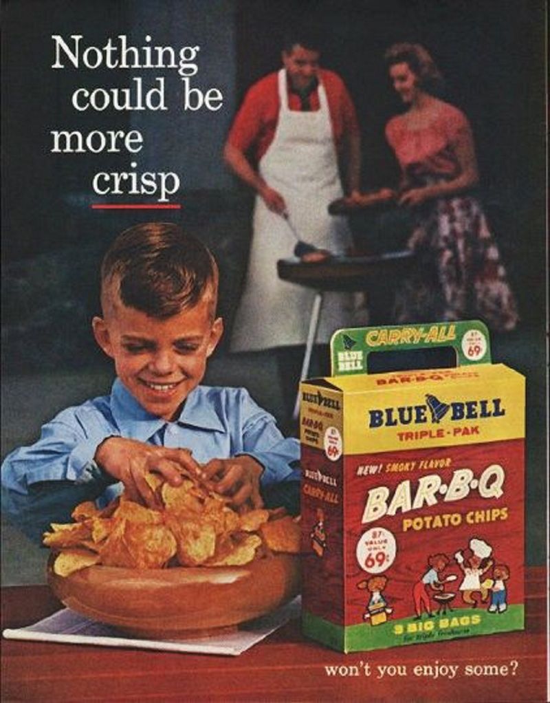 Blue Bell Bar-B-Q Potato Chips