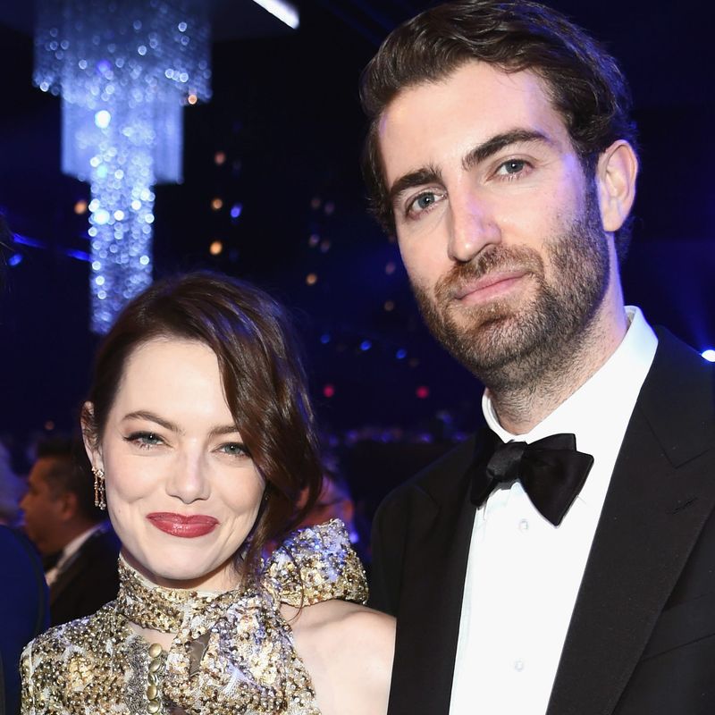 Emma Stone and Dave McCary