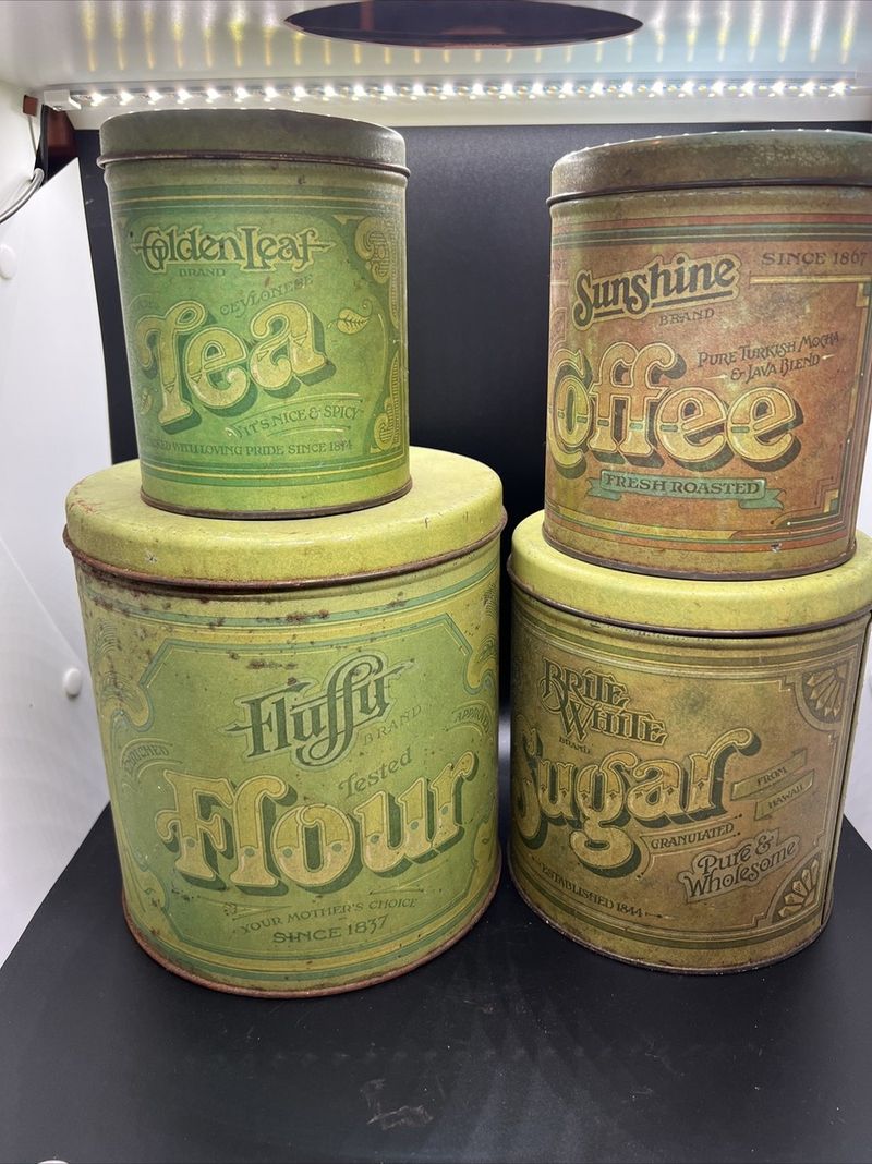 Tin Canister Set