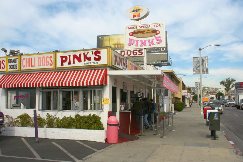 Pink's Hot Dogs – Los Angeles, California