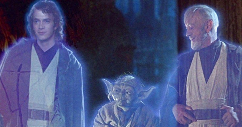 Anakin Skywalker's Ghost in Return of the Jedi (Special Edition)