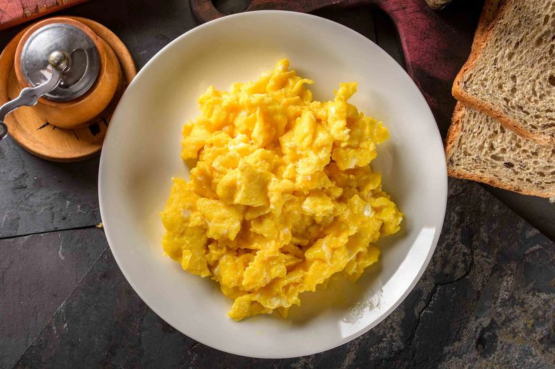 Scrambled Eggs as a Standalone Entree